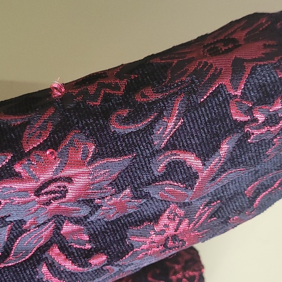 Metallic floral design Vanity Fair Blazer Sz XL - Picture 3 of 4